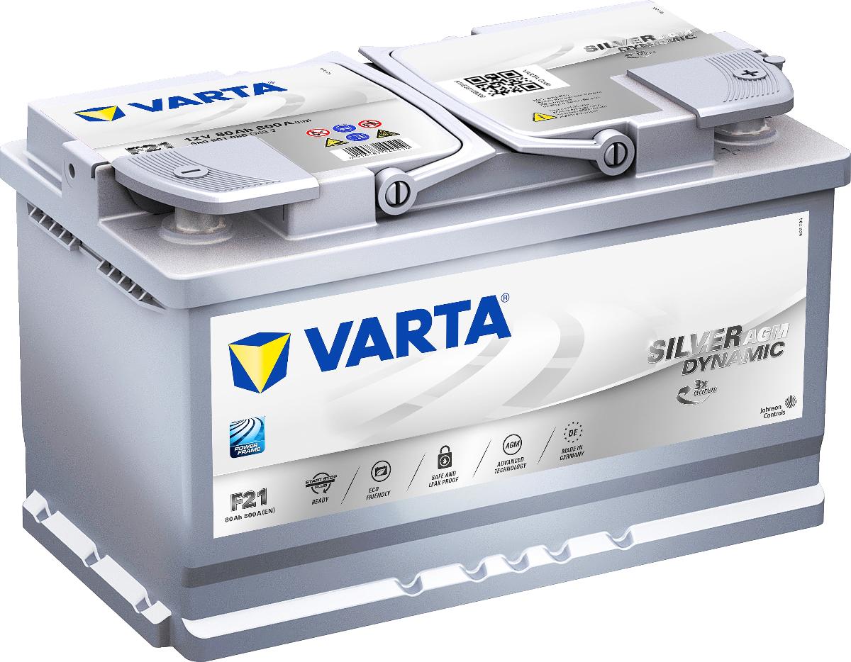 Μπαταρία Αυτοκινήτου VARTA Silver Dynamic AGM Technology A6 Start